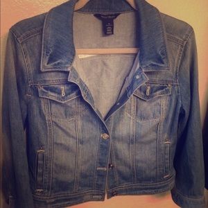 White House Black Market Jean Jacket